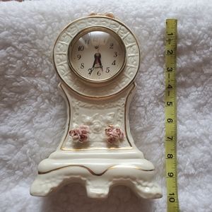 Vintage Porcelain Mantel Clock